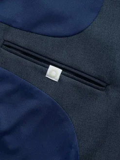 Men'S Ministry of Supply Azurite Heather Men'S Velocity Suit Jacket