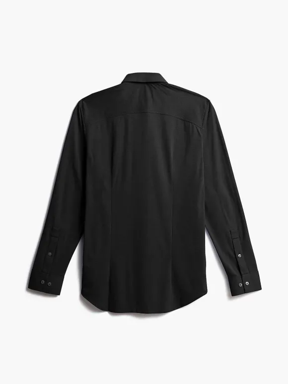 Men'S Ministry of Supply Black (Brushed) Men'S Apollo Dress Shirt (Previous Generation)