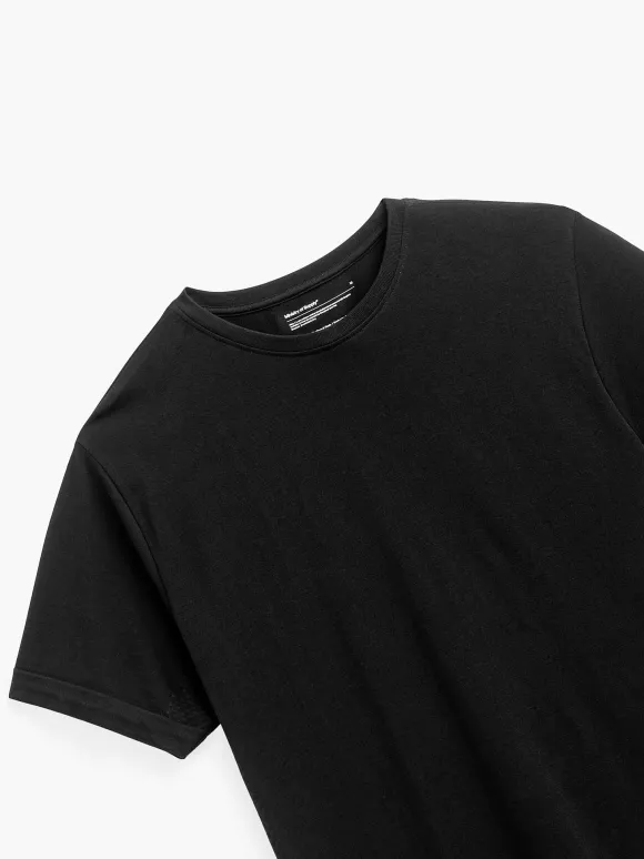 Men'S Ministry of Supply Black (Crew Neck) Men'S Atlas Tee
