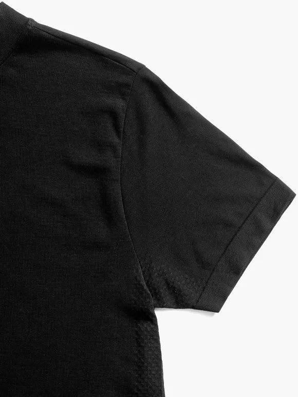 Men'S Ministry of Supply Black Men'S Atlas High Crew Tee