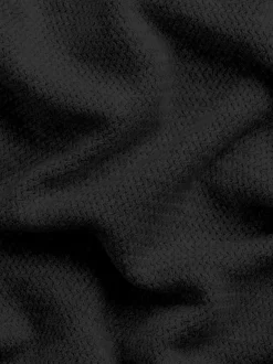 Men'S Ministry of Supply Black Men'S Labs Atlas Short Sleeve Knit Polo