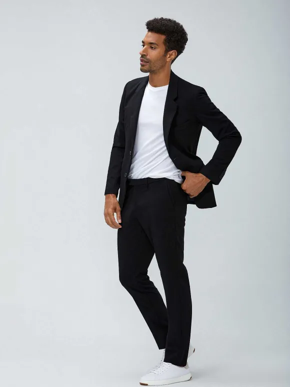 Men'S Ministry of Supply Black Men'S Velocity Dress Pant