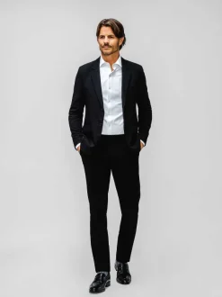 Men'S Ministry of Supply Black Men'S Velocity Suit Jacket