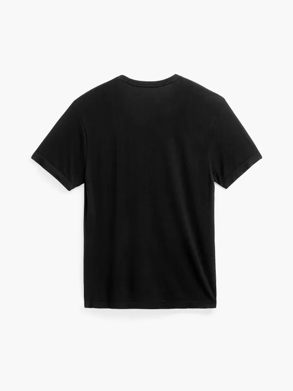 Men'S Ministry of Supply Black (V-Neck) Men'S Atlas Tee