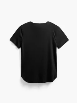 Women'S Ministry of Supply Black Women'S Luxe Touch Tee