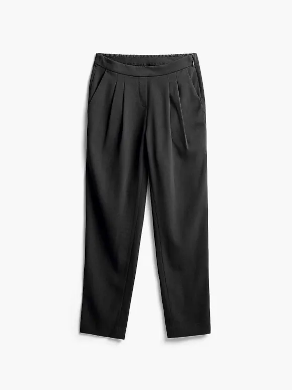 Women'S Ministry of Supply Black Women'S Swift Drape Pant