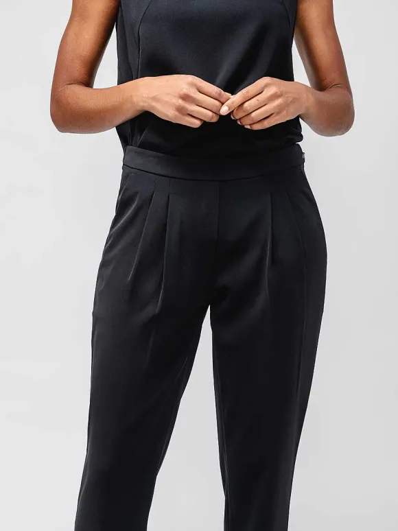 Women'S Ministry of Supply Black Women'S Swift Drape Pant