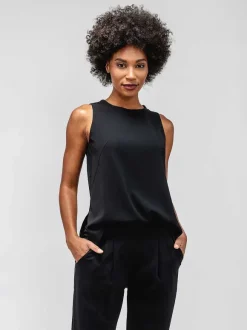 Women'S Ministry of Supply Black Women'S Swift Sheath Tank