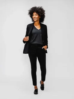 Women'S Ministry of Supply Black Women'S Velocity Oversized Blazer