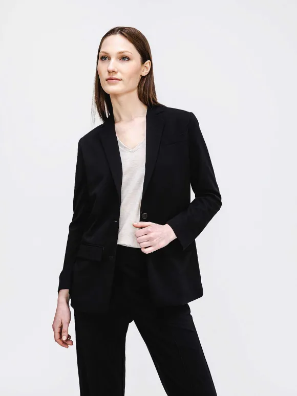 Women'S Ministry of Supply Black Women'S Velocity Oversized Blazer