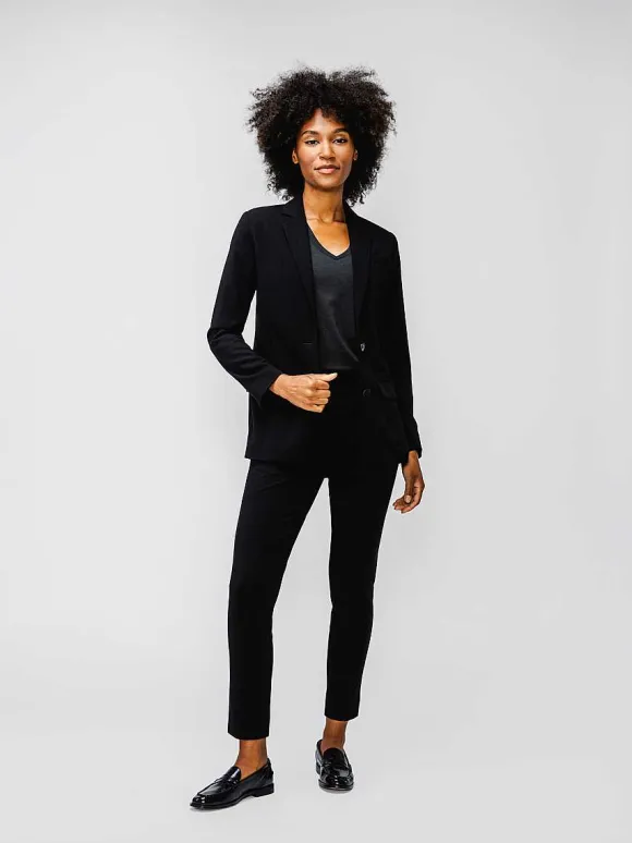 Women'S Ministry of Supply Black Women'S Velocity Tapered Pant