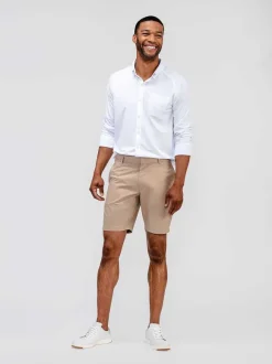 Men'S Ministry of Supply British Tan Men'S Pace Poplin Short
