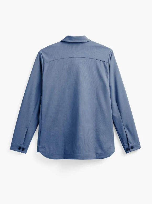 Women'S Ministry of Supply Calcite Heather Women'S Velocity Shirt Jacket