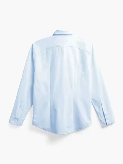 Men'S Ministry of Supply Chambray Blue Men'S Aerozero° Dress Shirt