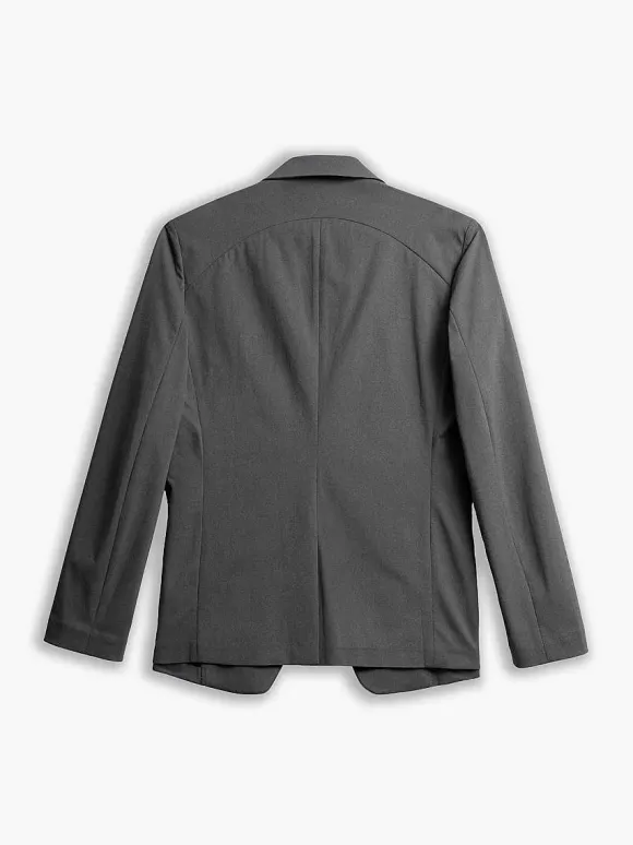 Men'S Ministry of Supply Charcoal Heather Men'S Previous Generation Kinetic Blazer