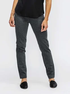 Women'S Ministry of Supply Charcoal Heather Women'S Fusion Straight Leg Pant
