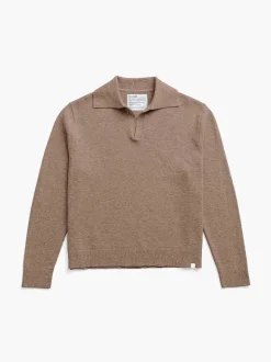 Women'S Ministry of Supply Coffee Women'S Labs Atlas Polo Sweater