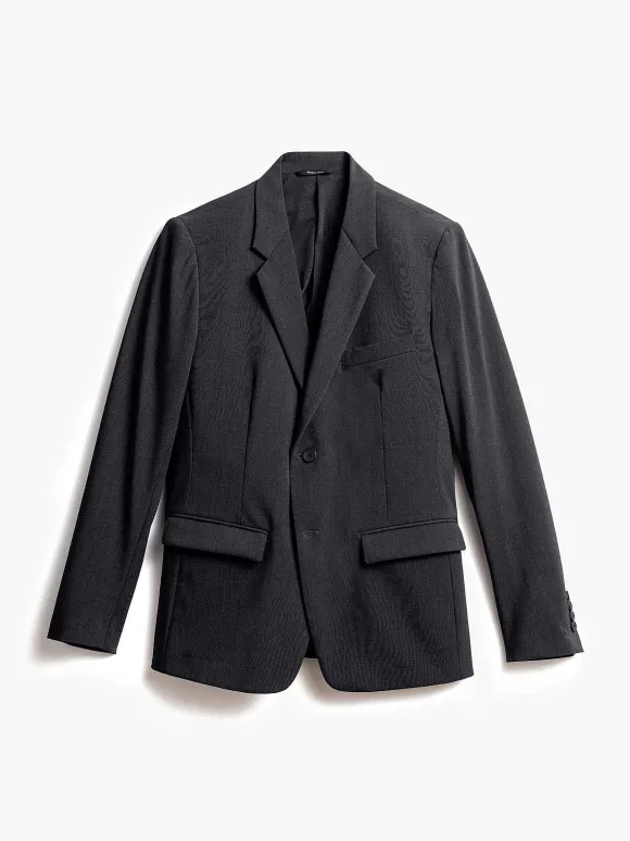 Men'S Ministry of Supply Dark Charcoal Men'S Velocity Suit Jacket