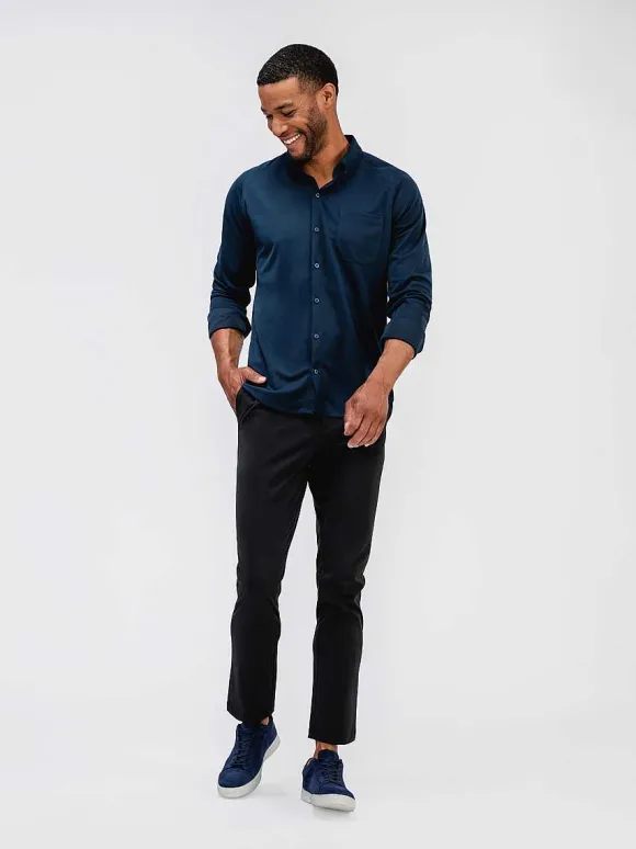 Men'S Ministry of Supply Dark Navy Men'S Pace Tapered Chino