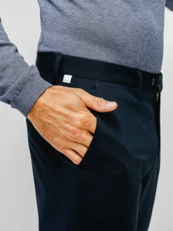Men'S Ministry of Supply Dark Navy Men'S Velocity Dress Pant