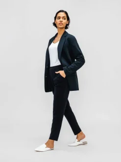 Women'S Ministry of Supply Dark Navy Women'S Velocity Oversized Blazer