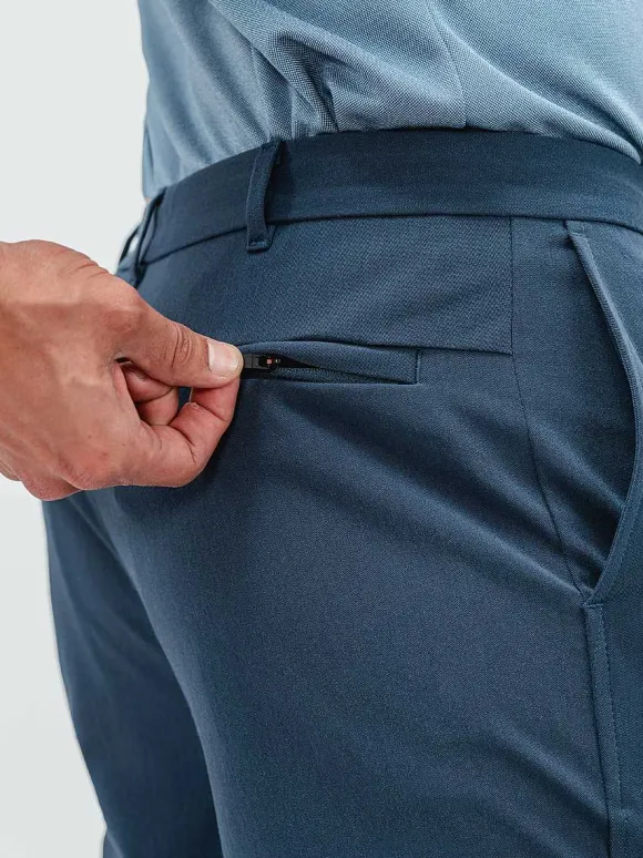 Men'S Ministry of Supply Faded Indigo Men'S Pace Tapered Chino