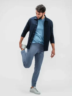 Men'S Ministry of Supply Indigo Heather Men'S Kinetic Jogger