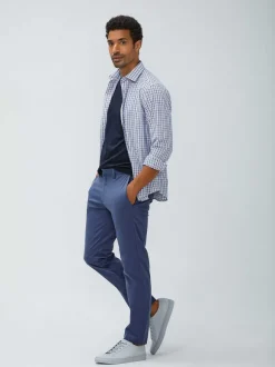 Men'S Ministry of Supply Indigo Heather Men'S Previous Generation Kinetic Pant