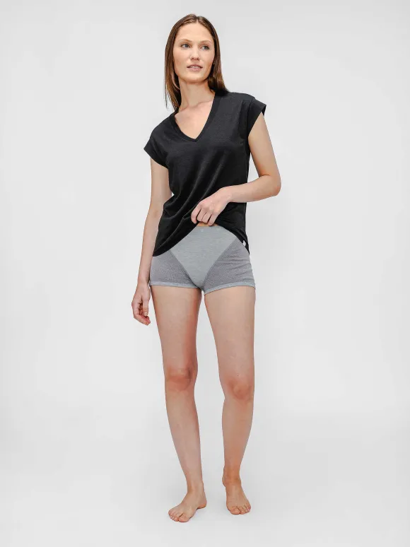 Women'S Ministry of Supply Light Grey Heather Women'S Composite Merino Brief