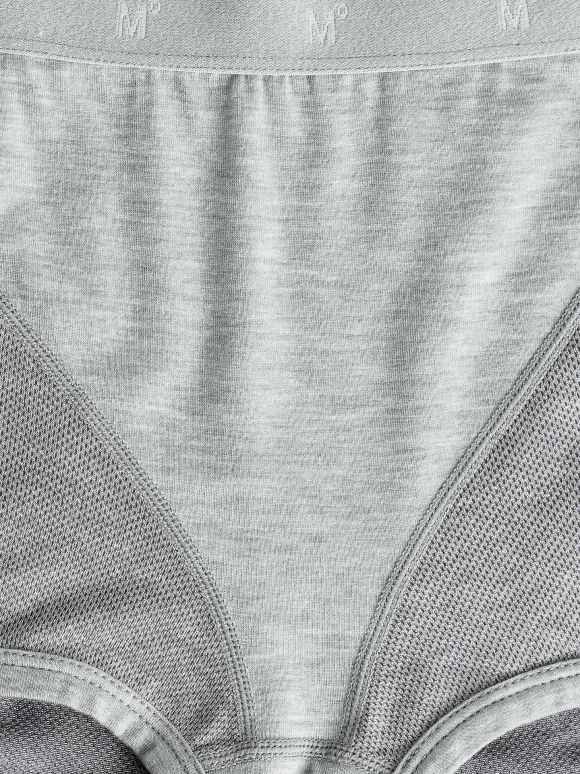 Women'S Ministry of Supply Light Grey Heather Women'S Composite Merino Brief