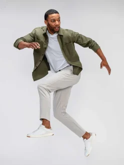 Men'S Ministry of Supply Light Khaki Men'S Pace Tapered Chino