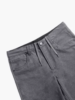 Men'S Ministry of Supply Medium Grey Heather Men'S Kinetic Twill 5-Pocket Pant