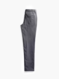 Men'S Ministry of Supply Medium Grey Heather Men'S Kinetic Twill 5-Pocket Pant