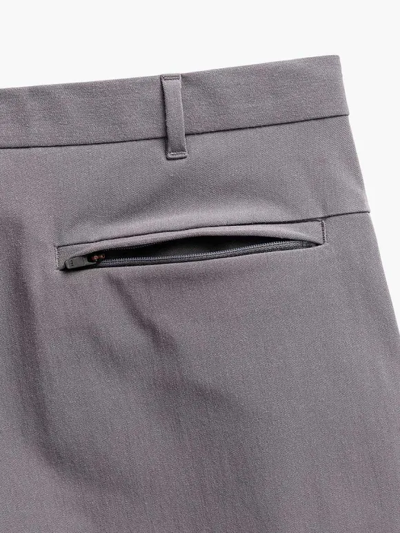 Men'S Ministry of Supply Medium Grey Men'S Pace Tapered Chino