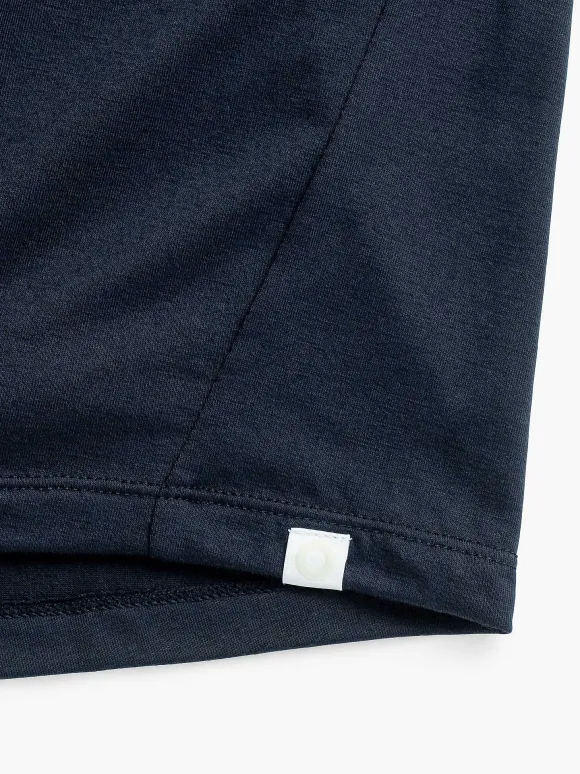 Men'S Ministry of Supply Navy Men'S Composite Merino Long Sleeve Tee