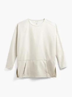 Women'S Ministry of Supply Oatmeal Heather Women'S Fusion Double-Knit Tunic