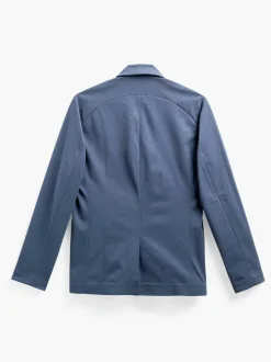 Men'S Ministry of Supply Shadow Blue Heather Men'S Kinetic Blazer