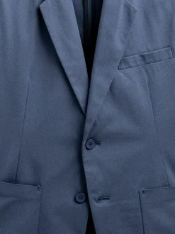 Men'S Ministry of Supply Shadow Blue Heather Men'S Kinetic Blazer