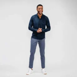 Men'S Ministry of Supply Slate Blue Men'S Kinetic Jogger