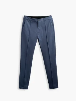 Men'S Ministry of Supply Slate Blue Men'S Kinetic Pintuck Pant