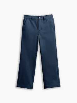 Women'S Ministry of Supply Steel Blue Heather Women'S Kinetic Twill 5-Pocket Cropped Pant