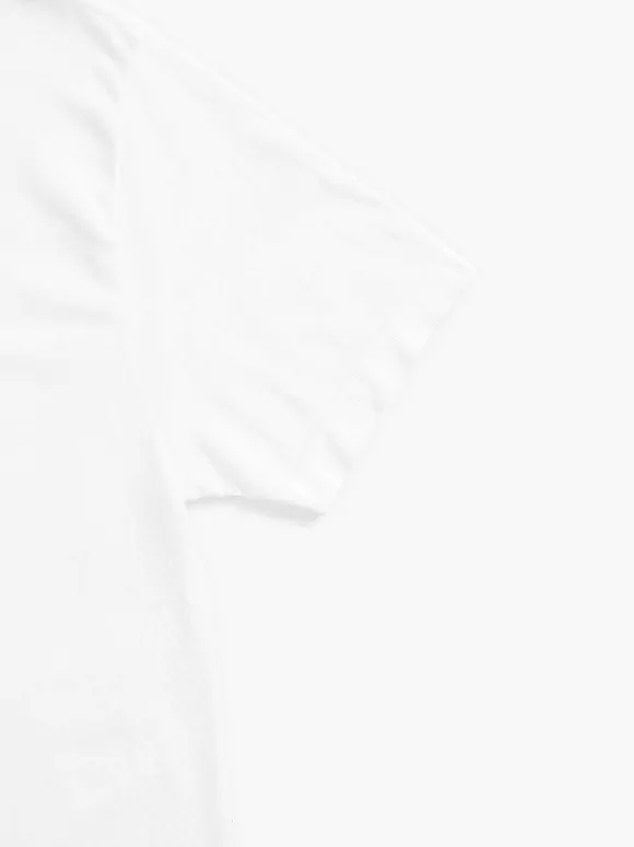 Men'S Ministry of Supply White Men'S Atlas High Crew Tee