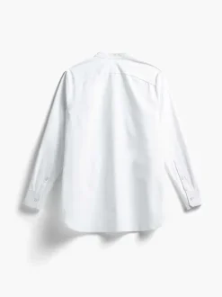 Women'S Ministry of Supply White Women'S Aerozero° Band Collar Tunic