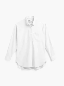 Women'S Ministry of Supply White Women'S Aerozero° Oversized Shirt
