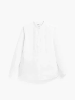 Women'S Ministry of Supply White Women'S Aerozero° Tuxedo Shirt